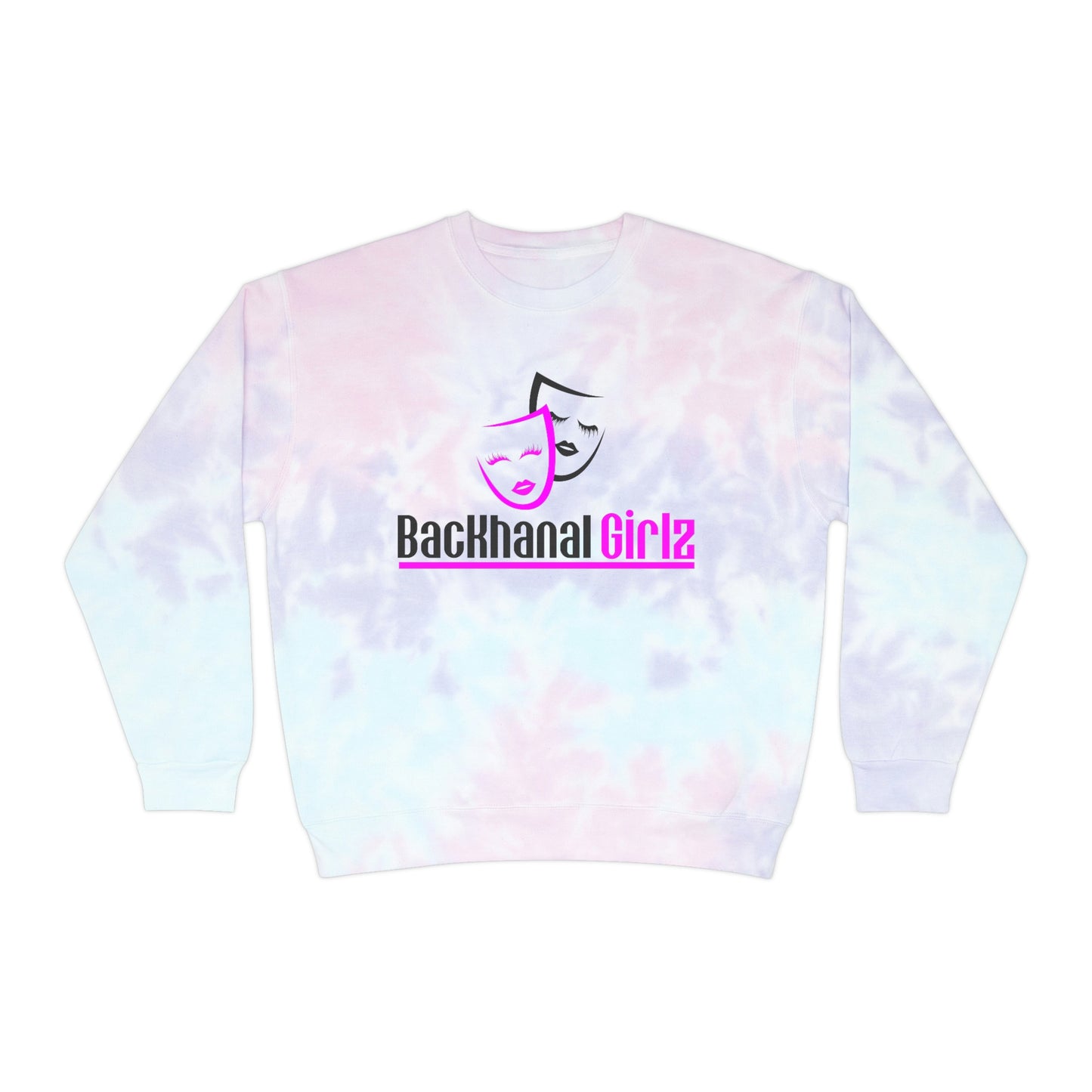 BACKHANAL GIRLZ Unisex Tie-Dye Sweatshirt