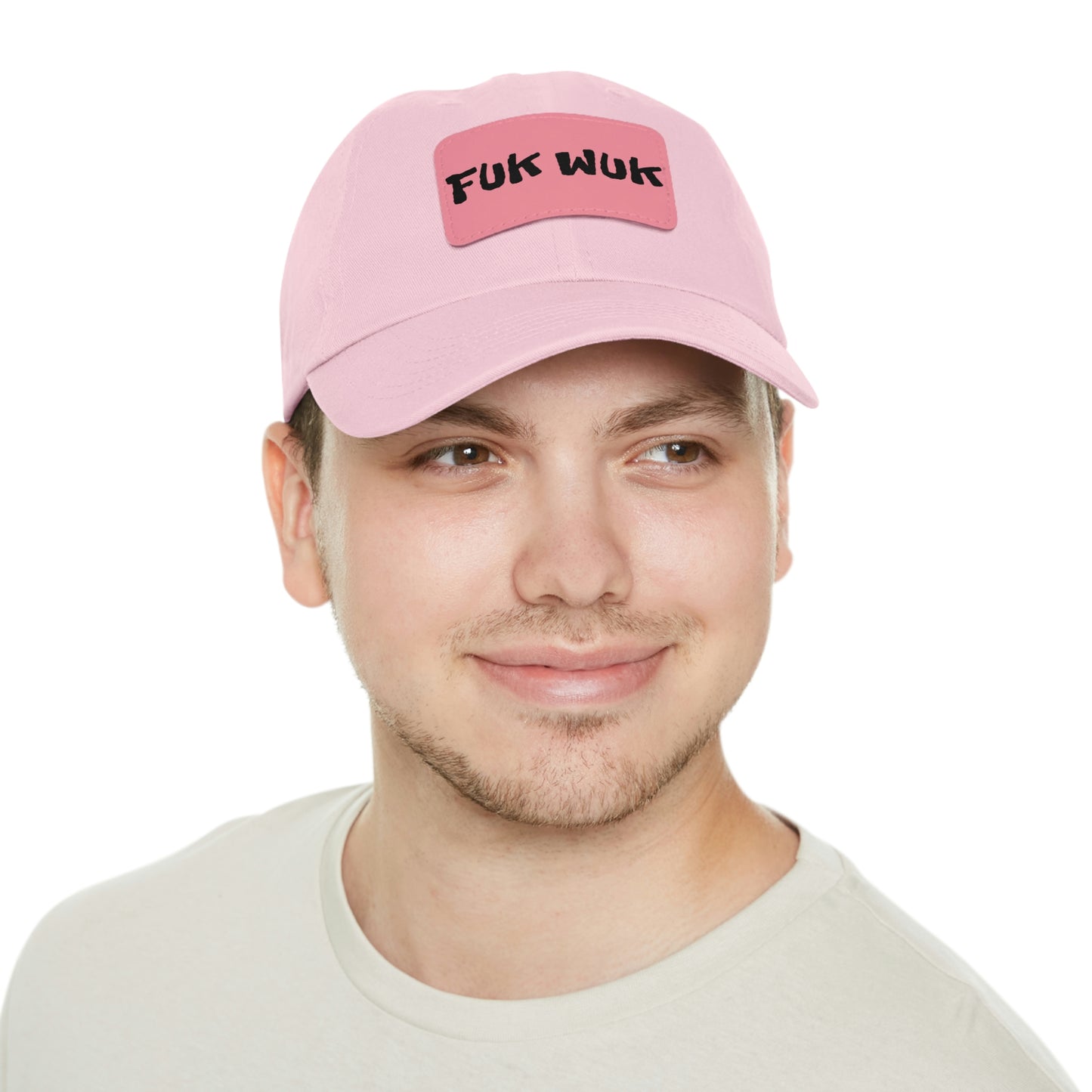 FUK-WUK Dad Hat with Leather Patch