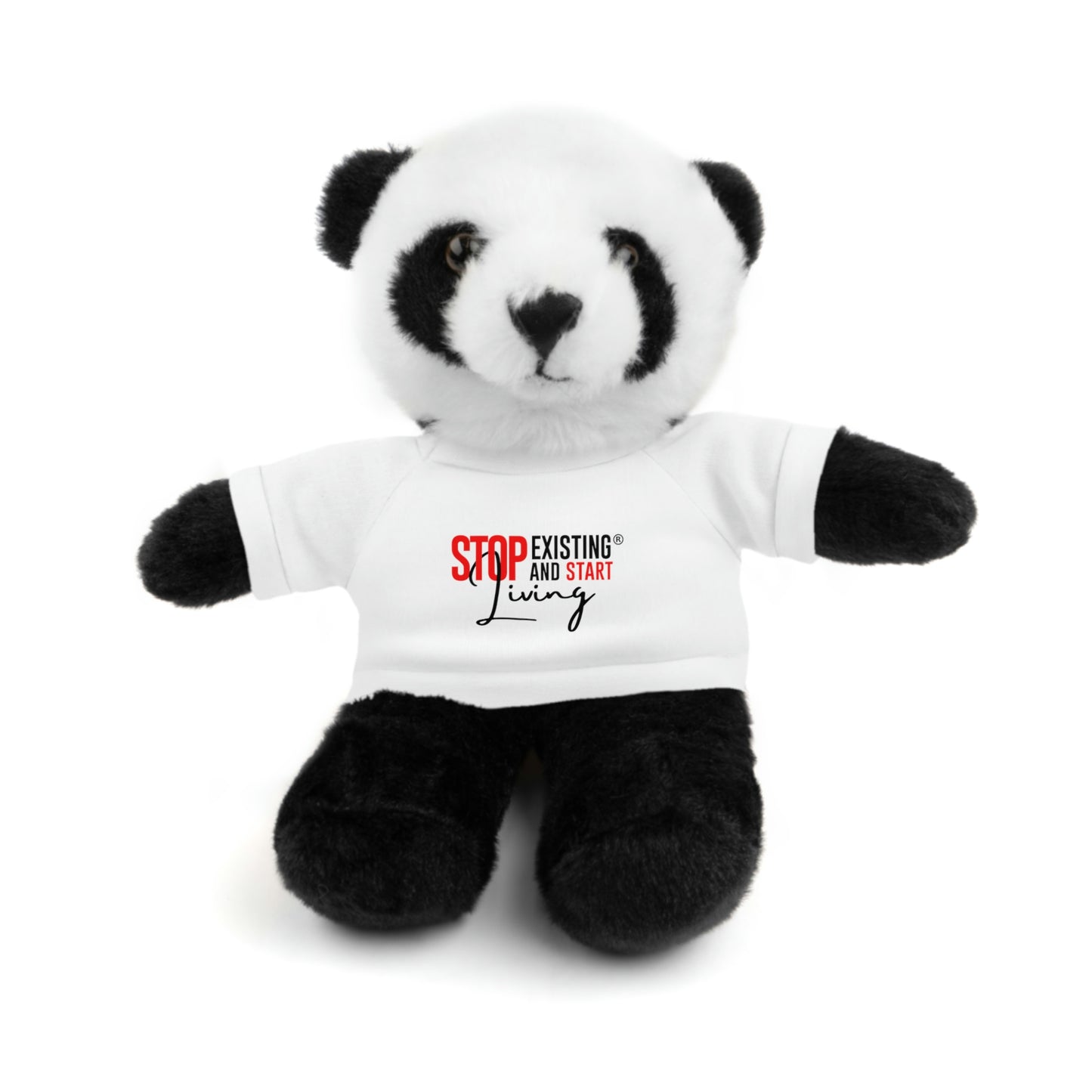 STOP EXISTING & START LIVING Stuffed Animals with Tee