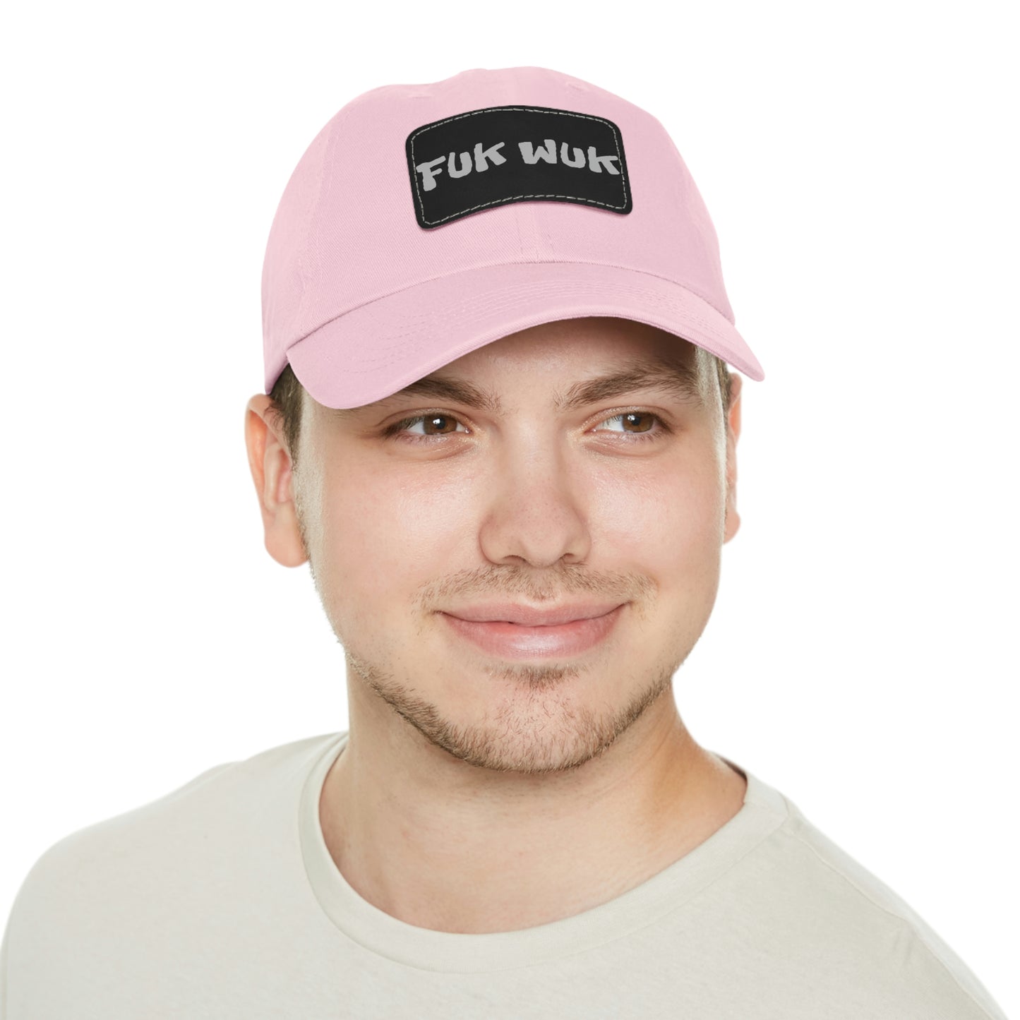 FUK-WUK Dad Hat with Leather Patch