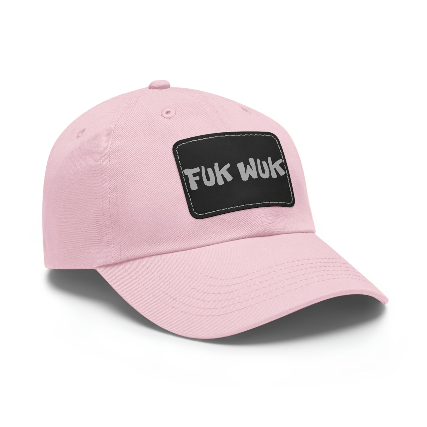 FUK-WUK Dad Hat with Leather Patch