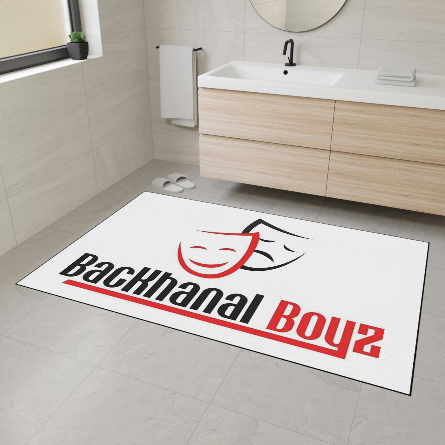 BACKHANAL BOYZ Heavy Duty Floor Mat