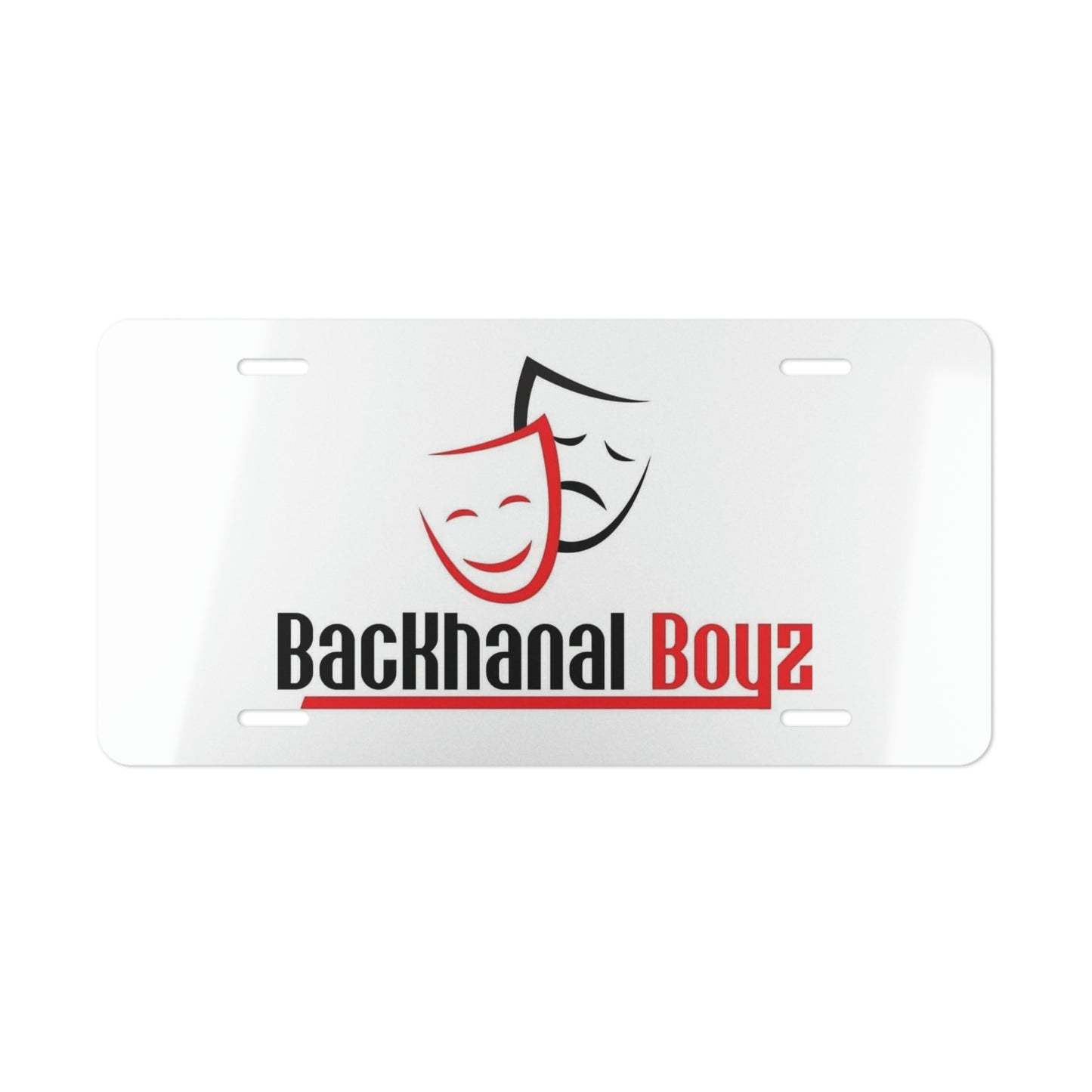 BACKHANAL BOYZ Vanity Plate