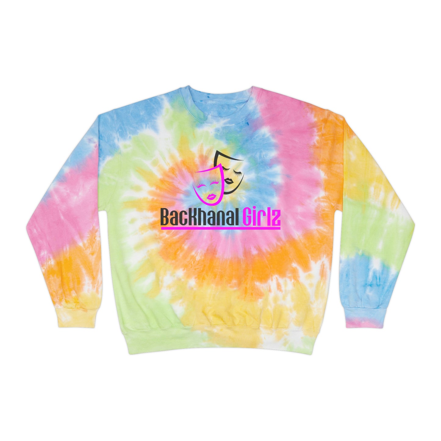 BACKHANAL GIRLZ Unisex Tie-Dye Sweatshirt